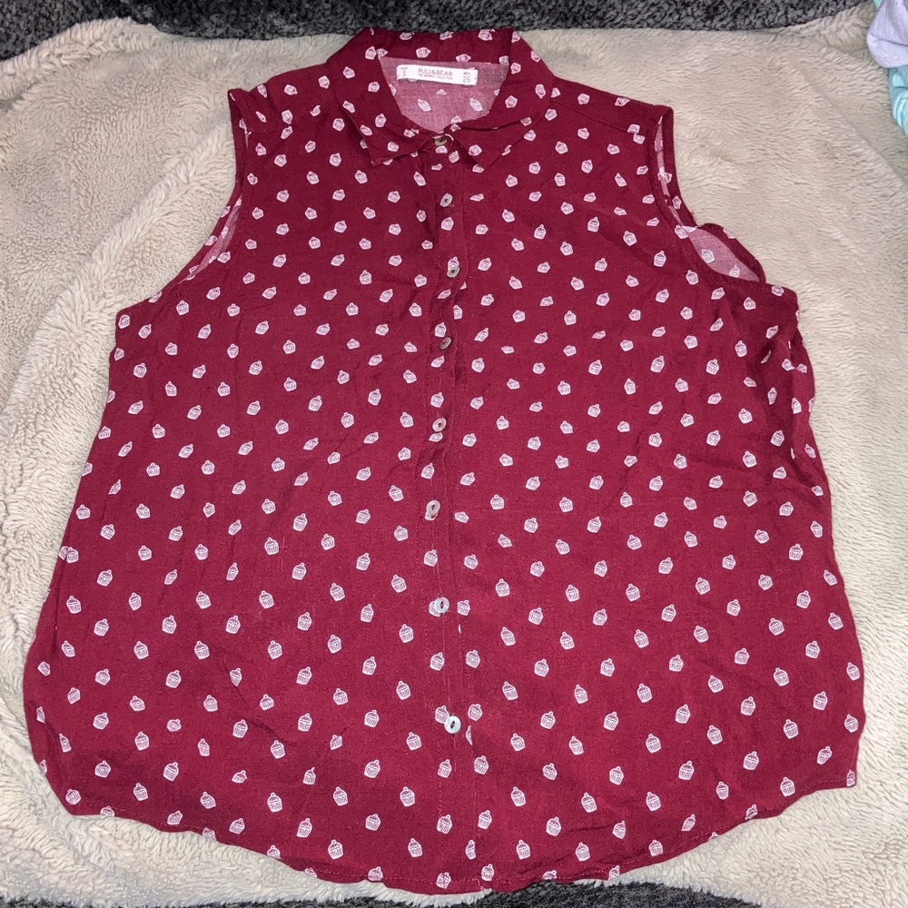 🎉4 for $20 Pull & Bear Button Up Top, Small